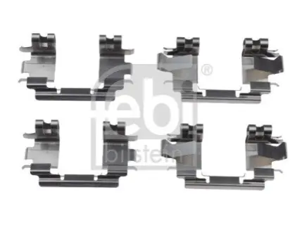 Монтажний набір гальмівних колодок HONDA CITY IV, CIVIC V, CIVIC VI, CRX III, INTEGRA, JAZZ II, LEGEND III, LOGO 1.2-3.5 10.91-11.08 Febi Bilstein 182754