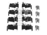 Монтажний набір гальмівних колодок задн TOYOTA CRESSIDA, FJ CRUISER, LAND CRUISER, LAND CRUISER 80, LAND CRUISER 90, LAND CRUISER PRADO 2.0-4.5 09.80 Febi Bilstein (182756) зображення 1