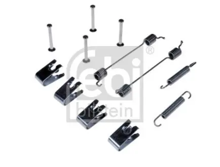 Монтажний набір гальмівної колодки NISSAN MICRA C+C III, MICRA III, NOTE, TIIDA RENAULT CLIO II, CLIO III, MODUS TOYOTA YARIS 1.0-2.0 06.01-08.16 Febi Bilstein 182824