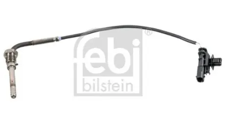 Датчик температури вихлопних газів (перед DPF) ALFA ROMEO GIULIETTA FIAT 500L, 500X, DOBLO, DOBLO CARGO, DUCATO JEEP RENEGADE OPEL COMBO, COMBO TOUR 1.3D-2.0D 01.10 Febi Bilstein 182879