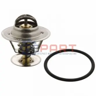 Термостат системи охолодження (84°C) PORSCHE 924 VW GOLF II, GOLF III, JETTA II, NEW BEETLE, POLO, POLO CLASSIC, POLO II, VENTO 1.0-2.5 11.75-10.10 Febi Bilstein 18288