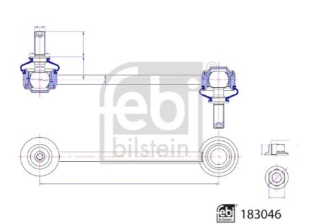 Автозапчастина FEBI BILSTEIN 183046 (фото 1)