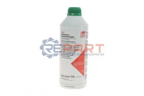 Антифриз (зелений) 18 LC (1.5L) (-52°) (концентрат) FEBI BILSTEIN 183409 Купити в Україні