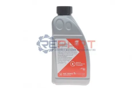 Фото Олива АКПП ATF (1L) (AISIN WARNER AW-2/BMW ATF 7/DEXRON ULV/Ford MERCON ULV/WSS-M2C949-A) (червона) FEBI BILSTEIN (183413) зображення 1
