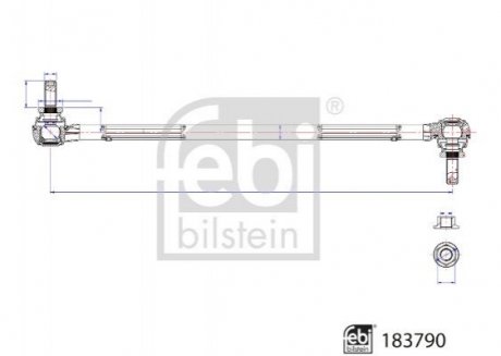 Автозапчасть FEBI BILSTEIN 183790 (фото 1)