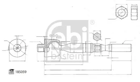 Автозапчасть Febi Bilstein 185059