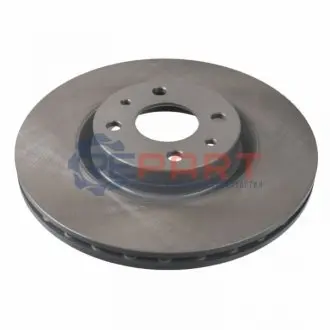 Фото Диск гальмівний (передній) Fiat Doblo 01- (284x22) (R15) FEBI BILSTEIN (18546) зображення 1