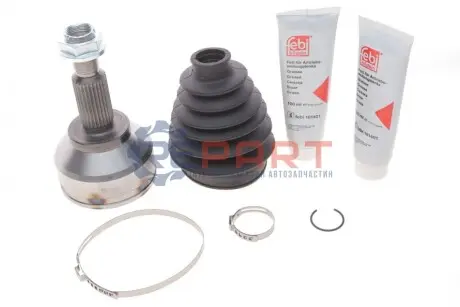 Фото 1 — ШРКШ (зовнішній) Ford Mondeo III 2.0-2.5 00-07 (27x26x155mm)(к-кт) FEBI BILSTEIN (185853) Фото ШРКШ (зовнішній) Ford Mondeo III 2.0-2.5 00-07 (27x26x155mm)(к-кт) FEBI BILSTEIN (185853) зображення 1