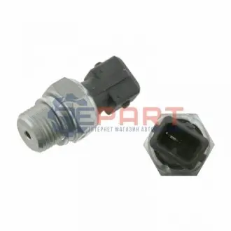 Датчик тиску оливи Citroen Jumper/Peugeot Partner 1.8/1.9/2.0/2.5TDi 94- (0.5 bar) (сірий) FEBI BILSTEIN 18669 Купити в Україні