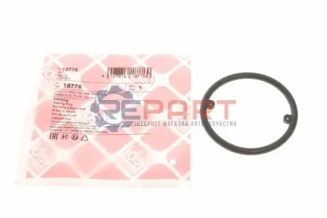 Ущільнення масляного радіатора VOLVO V70 I AUDI 100 C4, 80 B2, 80 B3, 80 B4, 90 B3, A2, A3, A4 ALLROAD B8, A4 B5, A4 B6, A4 B7, A4 B8, A5, A6 C4, A6 C5, A6 C6, A8 D2, CABRIOLET B3 1.2D-3.6 08.80 Febi Bilstein 18776 Купити в Україні