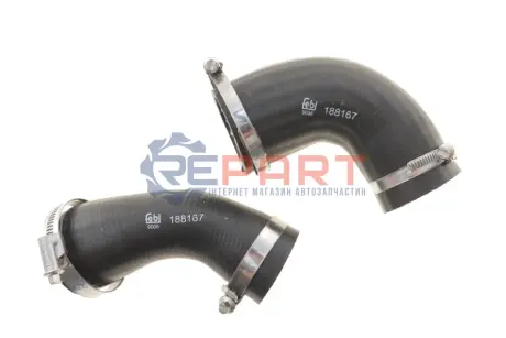 Патрубок інтеркулера Ford Focus/Kuga 2.0 TDCi 08-19 Febi Bilstein 188167 Купити в Україні