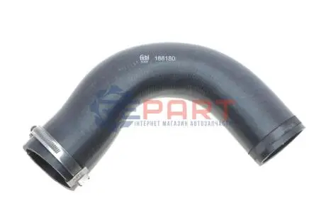 Патрубок інтеркулера (R) VW Caddy III 1.6/2.0 TDI 10 Febi Bilstein 188180 Купити в Україні