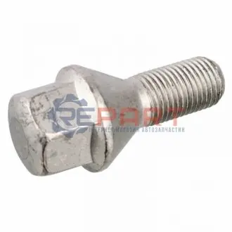 Шпилька колеса (M12x1,25, довжина різьби: 22мм, довжина: 22/48,5мм, розмір вкручування: 17мм, конус, кількість штук в упаковці: 1шт, для стальних дисків до алюмінієвих дисків) ABARTH 500 / 595 / 695 Febi Bilstein 19341 Купити в Україні