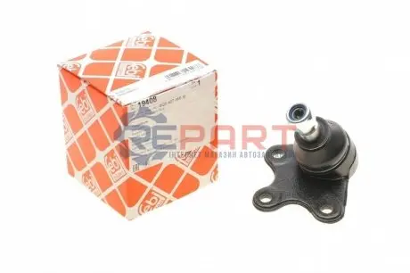 Опора кульова (передня/знизу/ззовні/R) Audi A2/Skoda Fabia/Roomster/VW Polo 99-10 FEBI BILSTEIN 19408 Купити в Україні