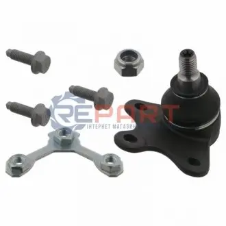 Опора кульова (передня/знизу/ззовні/R) Audi A2/Skoda Fabia/Roomster/VW Polo 99-10 FEBI BILSTEIN 19412 Купити в Україні