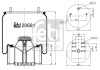 Кожух пневматической рессоры FEBI BILSTEIN 20681 (фото 1)