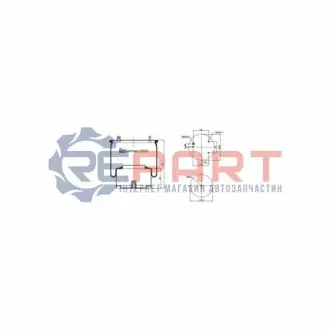Балон пневматичної ресори, пневматична підвіска Febi Bilstein 20836