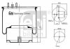 Кожух пневматичної ресори FEBI BILSTEIN 20889 (фото 2)