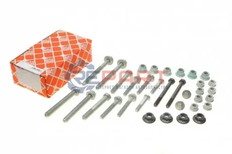 Фото 1 — Комплект болтів важеля (переднього) Audi A4/A6/VW Passat 96-05 FEBI BILSTEIN (21497) Фото Комплект болтів важеля (переднього) Audi A4/A6/VW Passat 96-05 FEBI BILSTEIN (21497) зображення 1