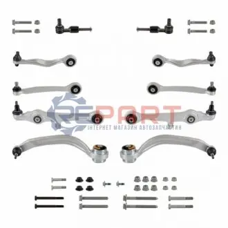 Комплект передніх важелів передн AUDI A4 B5, A4 B6, A4 B7, A6 C5 SKODA SUPERB I VW PASSAT B5, PASSAT B5.5 1.6-4.2 11.94-06.08 Febi Bilstein 21500 Купити в Україні
