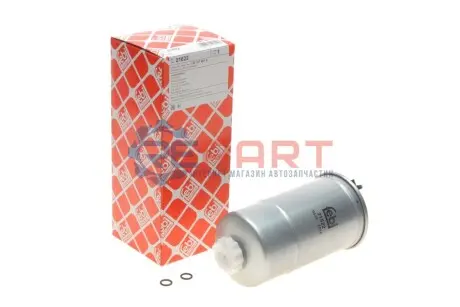 Паливний фільтр AUDI A3, A4 B5, A4 B6, A4 B7, A6 C5 SEAT LEON, TOLEDO II SKODA OCTAVIA I, SUPERB I VW BORA, BORA I, GOLF IV, LT 28-35 II, LT 28-46 II, NEW BEETLE 1.9D-2.8D 01.95-12.10 Febi Bilstein 21622 Купити в Україні