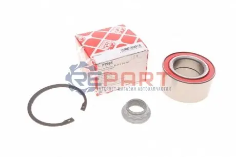 Фото Підшипник маточини (задньої) BMW 3 (E36/E46) 98-05 (42x75x37) FEBI BILSTEIN (21996) зображення 1