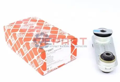 Фото Подушка двигуна (задня/нижня) Renault Laguna II 1.8-3.0/1.9dCi-2.2dCi 01- (косточка) FEBI BILSTEIN (22077) зображення 1