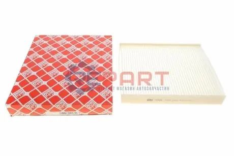 Фільтр салону FORD C-MAX, C-MAX II, FOCUS C-MAX, GALAXY II, GALAXY III, GALAXY MK II, KUGA I, MONDEO IV, S-MAX 1.6-2.5 10.03-06.19 Febi Bilstein 22165 Купити в Україні