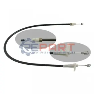 Трос ручника (задній) (L) MB C-class (W203) 00-08 (925/805mm) FEBI BILSTEIN 22674 Купити в Україні