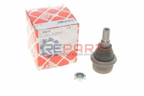 Опора кульова (передня/знизу) MB E-class (W211/S211)/S-class (W220/C215)/SL-class (R230) 98-12 FEBI BILSTEIN 23417 Купити в Україні