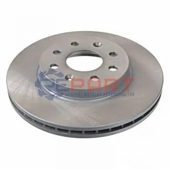 Фото Диск гальмівний (передній) Daewoo Nubira 1.6-2.0 97-05 (256x24) FEBI BILSTEIN (23541) зображення 1