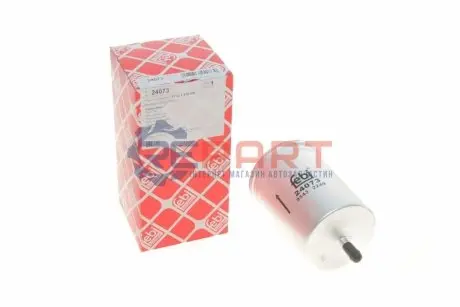 Фото 1 — Фільтр паливний Audi/BMW/Fiat/VW (бензин) FEBI BILSTEIN (24073) Фото Фільтр паливний Audi/BMW/Fiat/VW (бензин) FEBI BILSTEIN (24073) зображення 1