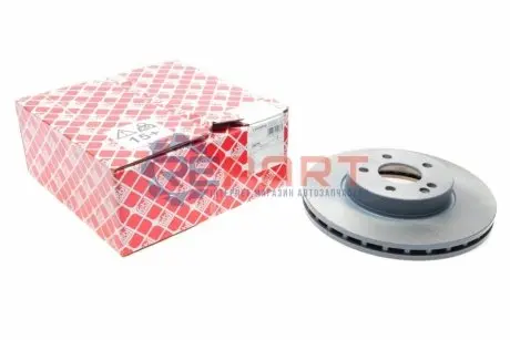 Фото Диск гальмівний (передній) MB Vito (W639) 03- (300x28) FEBI BILSTEIN (24076) зображення 1