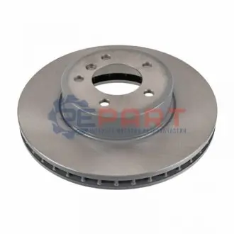 Фото 1 — Тормозной диск FEBI BILSTEIN (24343) Фото Тормозной диск FEBI BILSTEIN (24343) изображение 1