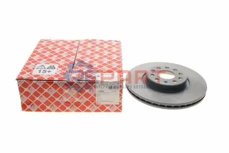 Фото Диск гальмівний (передній) VW Caddy III 04- (312x25) FEBI BILSTEIN (24384) зображення 1