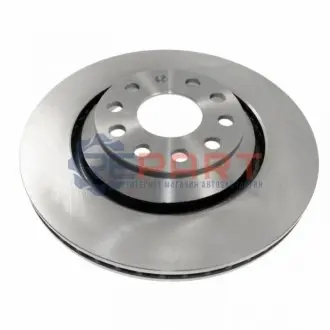 Диск гальмівний задн Лів/Прав AUDI A3, A3 ALLSTREET, Q2, Q3, TT CUPRA ATECA, FORMENTOR, LEON, LEON SPORTSTOURER SEAT LEON, LEON SC, LEON SPORTSTOURER, LEON ST, TARRACO 1.0-3.6 07.03 Febi Bilstein 24386
