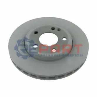 Фото Диск гальмівний (передній) MB A-class (W169)/B-class (W245) 04-12 (288х25) (з покриттям) (вентильований) FEBI BILSTEIN (24749) зображення 1