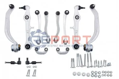 Фото Комплект важелів підвіски (передньої) Audi A4/A6/VW Passat B5 00-05 (з болтами) FEBI BILSTEIN (24802) зображення 1