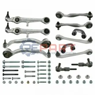 Комплект передніх важелів передн AUDI A4 B5, A6 C5, ALLROAD C5 SKODA SUPERB I VW PASSAT B5, PASSAT B5.5 1.6-4.2 11.94-03.08 Febi Bilstein 24902