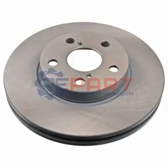 Диск тормозной передн Лев/Прав TOYOTA AVENSIS 1.6-2.0D 09.97-02.03 Febi Bilstein 26072