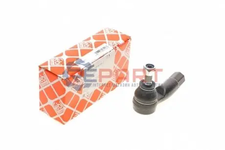 Фото 1 — Наконечник тяги рульової (L) Audi A3/Seat Toledo/Leon/Altea/VW Golf V/VI/Jetta III 03- FEBI BILSTEIN (26096) Фото Наконечник тяги рульової (L) Audi A3/Seat Toledo/Leon/Altea/VW Golf V/VI/Jetta III 03- FEBI BILSTEIN (26096) зображення 1