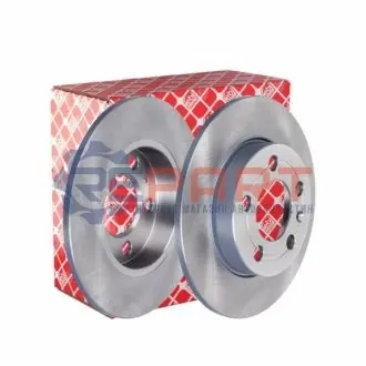 Фото Диск гальмівний (задній) VW Bora/ Golf IV 98-05 (239x9) FEBI BILSTEIN (26170) зображення 1