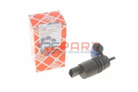 Насос омивача скла (дуальний) VW Caddy III/T5 03- FEBI BILSTEIN 26259 Купити в Україні