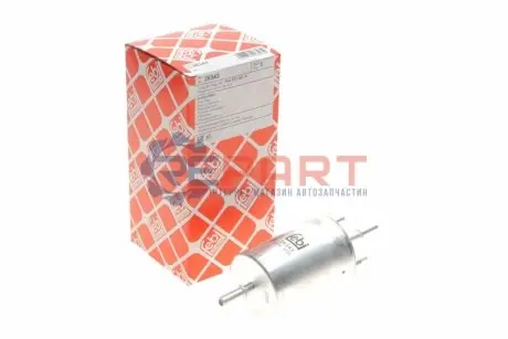 Паливний фільтр MERCEDES C (W204) AUDI A1, A3, TT HYUNDAI ACCENT III SEAT ALTEA, ALTEA XL, IBIZA IV, IBIZA IV SC, IBIZA IV ST, LEON, TOLEDO III, TOLEDO IV SKODA FABIA II 1.0-3.6 02.03-12.22 Febi Bilstein 26343 Купити в Україні