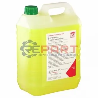 Антифриз (зелений) (5л) (-30°C) Renault Glaceol RX Type D (готовий до застосування) FEBI BILSTEIN 26581 Купити в Україні