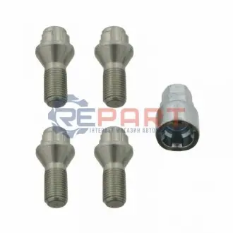 Фото 1 — Комплект болтів колісних Citroen Jumpy/ Fiat Scudo/ Peugeot Expert 96-06 (M14x1,5x25/51) FEBI BILSTEIN (27054) Фото Комплект болтів колісних Citroen Jumpy/ Fiat Scudo/ Peugeot Expert 96-06 (M14x1,5x25/51) FEBI BILSTEIN (27054) зображення 1