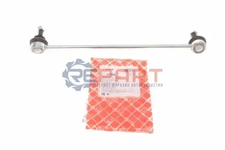 Фото 1 — Тяга стабілізатора (переднього) (R) Citroen C3/Peugeot 207/208 05- FEBI BILSTEIN (27435) Фото Тяга стабілізатора (переднього) (R) Citroen C3/Peugeot 207/208 05- FEBI BILSTEIN (27435) зображення 1