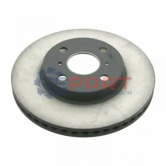 Диск тормозной передн лев/прав TOYOTA PRIUS C, YARIS, YARIS / VIOS 1.0-1.5H 01.05- Febi Bilstein 27467
