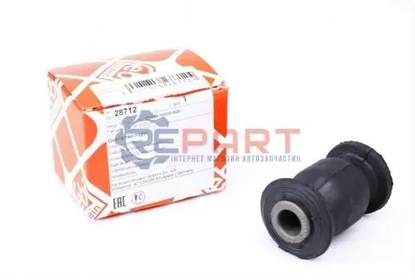 Фото Сайлентблок важеля (переднього/знизу/всередені) Daewoo Matiz 98-/Suzuki Wagon R+ 98-/Opel Agila A 00-07 FEBI BILSTEIN (28712) зображення 1