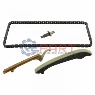 Фото 1 — Комплект ланцюга ГРМ MB A-class (W168) 1.4-2.1 97-05 (ланцюг + елементи) FEBI BILSTEIN (30325) Фото Комплект ланцюга ГРМ MB A-class (W168) 1.4-2.1 97-05 (ланцюг + елементи) FEBI BILSTEIN (30325) зображення 1